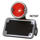 Nsc 32 Taillight W/Horizontal Lic.Mount Custom Taillights No School Choppers Default Title