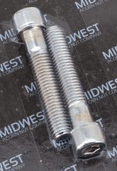 Chrome Shcs Riser Bolt Set 1/2 13x2.75" Hardware Kits Midwest Acorn Nut Company Default Title