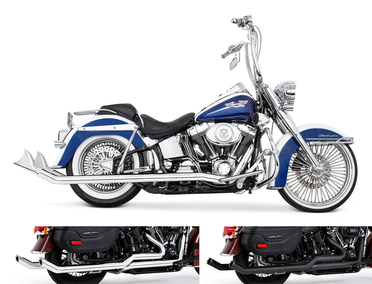 Upsw Sharktl Tr Dl All Ch F*St86 06 2-2 Full Exhaust System Freedom Performance Exhaust