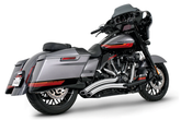 Sharp Curve Rad Chr/Blk Sculp Flh/T17 Up 2-2 Full Exhaust System Freedom Performance Exhaust Default Title