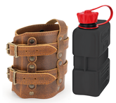 Ranger Holder With 1 L Blk Ff Canister Bottle & Canister Holder Texas Leather Default Title
