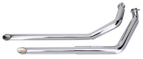 Chr Radii Drag Pipes Fxe71 84 Slash Cut Drag Pipe V Twin Mfg