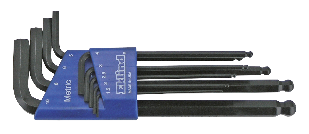 Eklind 9 Piece Metric Ball Hex L Key Set Workshop Tool Eklind Tool Company Default Title