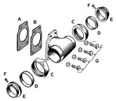Linkert Insulator Spacer .266" Manifolds V Twin Mfg Default Title