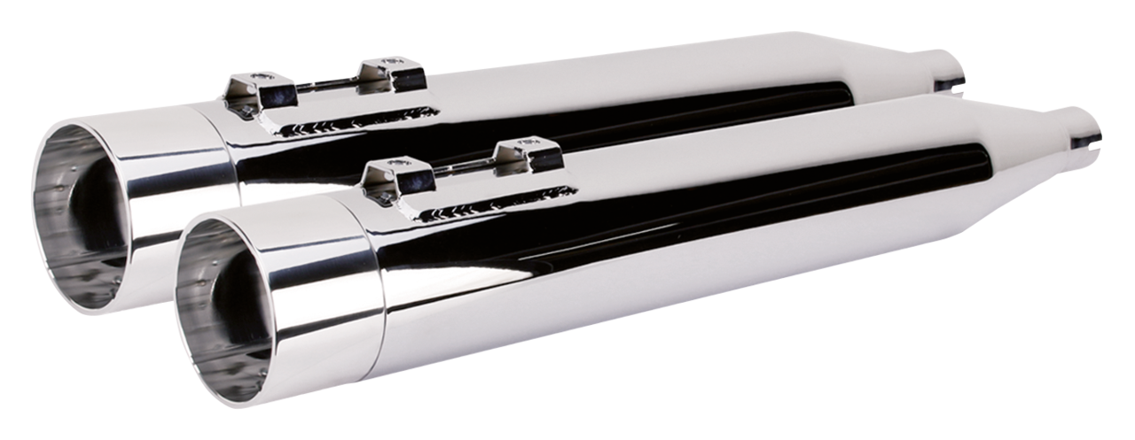 2 Bros Flh/T17 Up Dual Slip Ons Alu Polis Slip-On & Muffler Two Brothers Racing