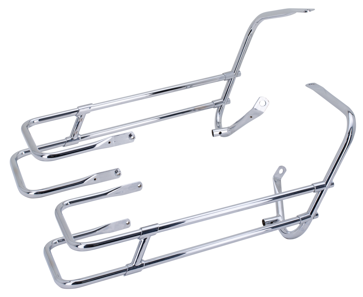 Saddlebag Chrome Guard Kit Flh/T09 13 Saddlebag Guards & Supports V Twin Mfg Default Title