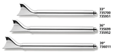 2.5" Blue Proof Shrktl Xtra Long S/O Chr Slip-On & Muffler Freedom Performance Exhaust Default Title