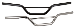 Zcp Motor X Dimpled Chrome 4 1/4" One Inch Diameter Handlebars Zodiac