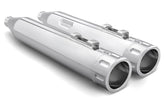 Eagle S/Ons All Chrome Flh/T95 16 Slip-On & Muffler Freedom Performance Exhaust Default Title