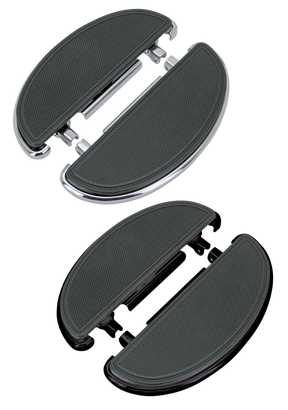 Gzp Black Half Moon Floorboards Flst86 U Rider Floorboard Zodiac