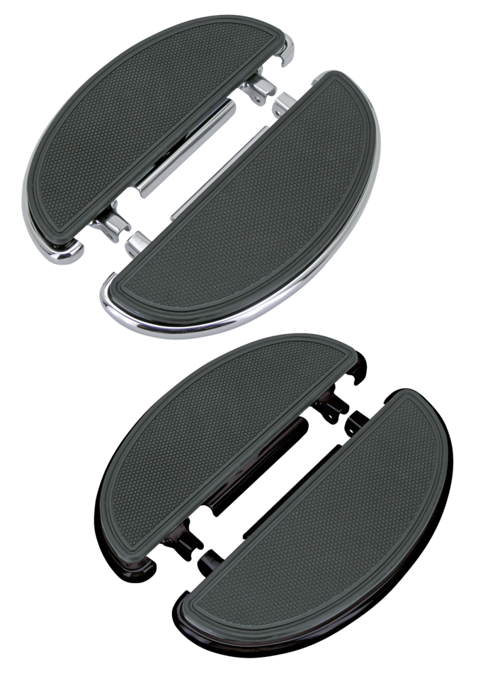 Gzp Black Half Moon Floorboards Flst86 U Rider Floorboard Zodiac
