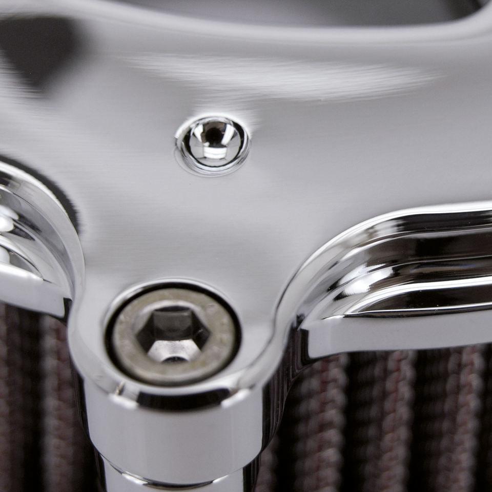 Gzp Chrome Panorama Aircleaner W/Clear W Air Cleaner & Component Zodiac
