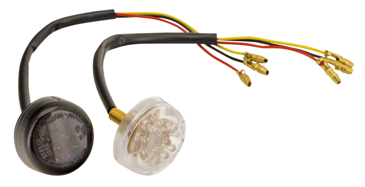 Gzp Micro 30mm Clear E Appr Tail/Stoplgh Custom Taillights Zodiac Default Title