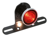 Gzp Classic 2" Black Round Taillight W/L Tail & Brake Light Zodiac Default Title