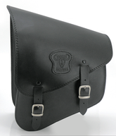 Tl Softail 5.5 L Sidebag F/Fuelbttl 84 Up Leather Luggage Texas Leather Default Title
