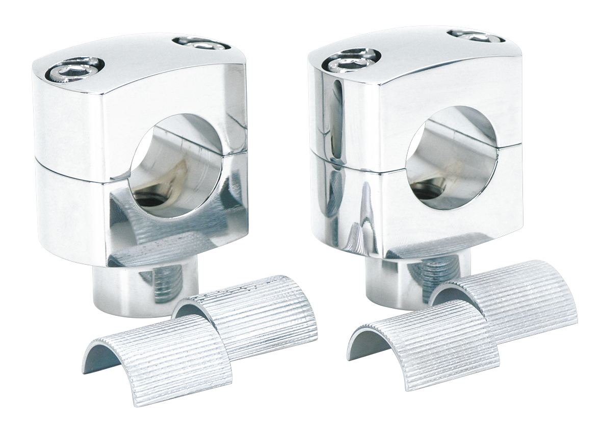 Gzp Chrome Billet Short Riser Set W/Slee Riser Zodiac Default Title