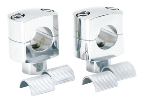 Gzp Chrome Billet Short Riser Set W/Slee Riser Zodiac Default Title