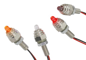 Gzp Pair Red Led M6 Stud Lights Accent Light & Light Strip Zodiac