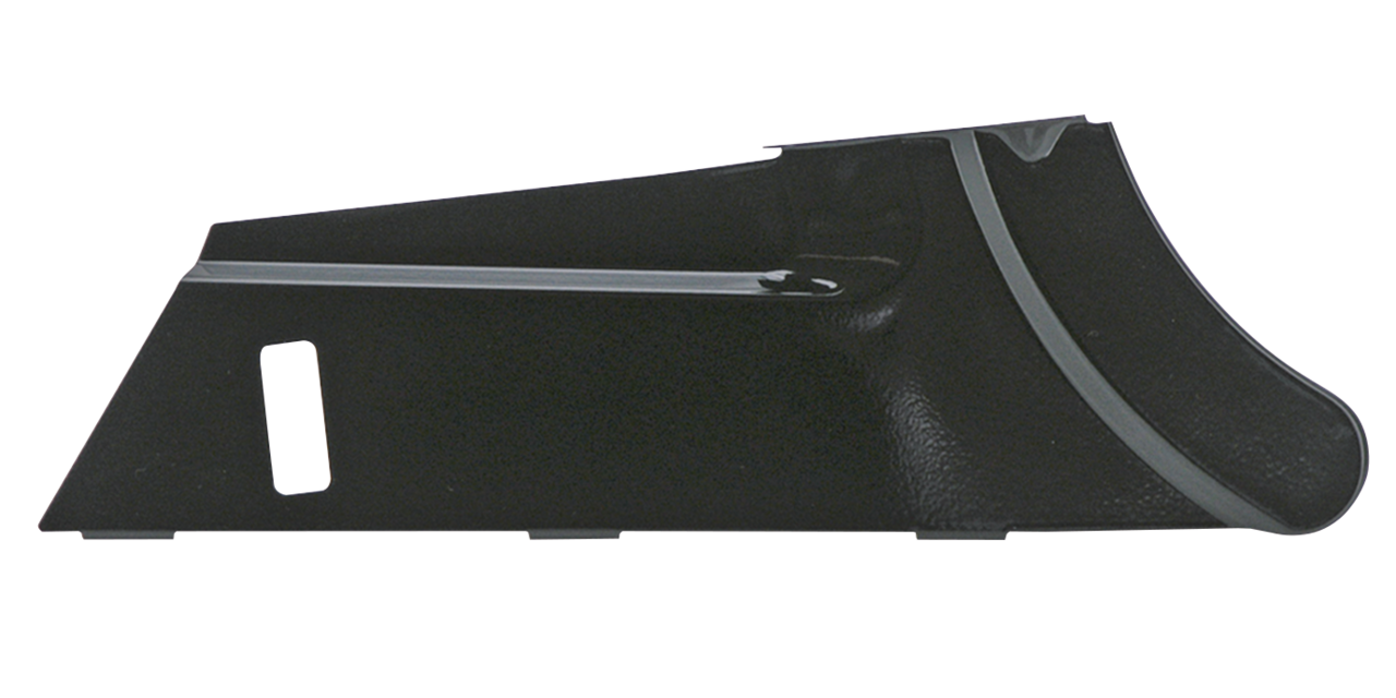 Gzp Black Lower Belt Guard Flh/T97 08 Final Drive Belt Guard Zodiac Default Title
