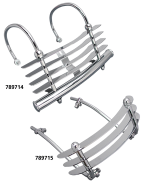 Rear Fender Bumper Grill Chrome Fl36 57 Fender Tip, Trim & Ornament V Twin Mfg
