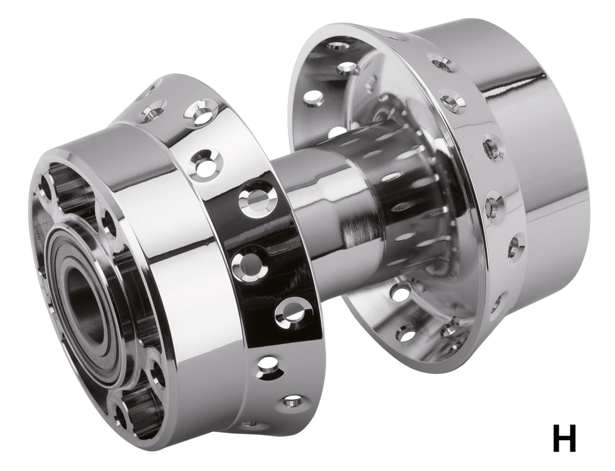 Front Hub Flh/T09 Up W/Abs Wheel Hubs V Twin Mfg