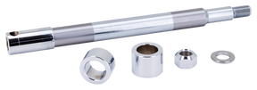 Chrome Rear Axle Kit Ul/El/Fl36 57 Axles & Hardware V Twin Mfg Default Title