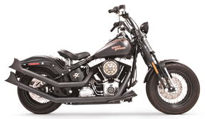 Upswept W/Sharktails Black F*St86 17 2-2 Full Exhaust System Freedom Performance Exhaust