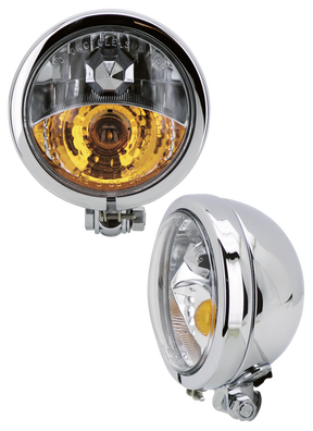 Gzp Chrome 4.5" Spot/Foglight 12 V Dot Spotlights & Drivelights Zodiac