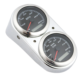 Chrome Dash Panel Fxd95 03 Dash Panel & Trim V Twin Mfg