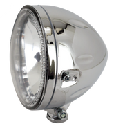 Gzp Synapse Chrome 5.75" Led/H4 Headligh Headlights Zodiac Default Title