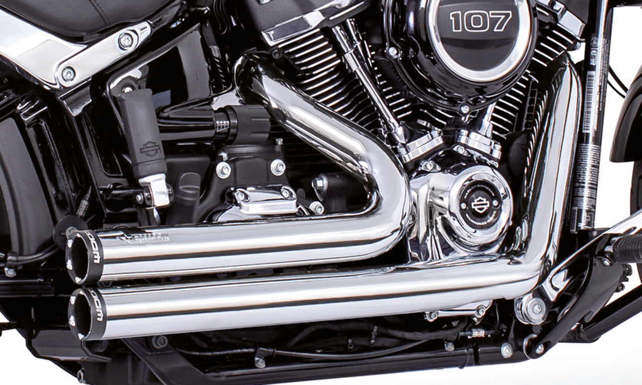 Independence Short St18 Up Ch/Blk 2-2 Full Exhaust System Freedom Performance Exhaust