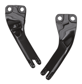 Gzp Black Passenger Peg Supports Fxd06 U Foot Peg Mount & Hardware Zodiac Default Title