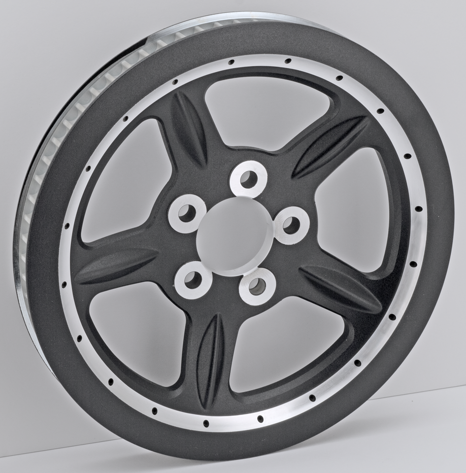 Gzp Rr Pulley Black Xl07 22 68 T 1" Rear Wheel Pulley Zodiac Default Title
