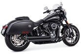 Indep Stggrd Slash Tip St18 Up Bk/Bk 2-2 Full Exhaust System Freedom Performance Exhaust Default Title