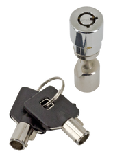Gzp Chrome Neck Lock Pin Set With Key Security & Lock Zodiac Default Title