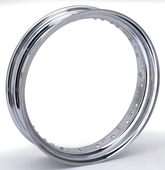 Chrome Dc Rim 3.50x17x40 H Pre 05 Pat Wheel Rims Zodiac Default Title