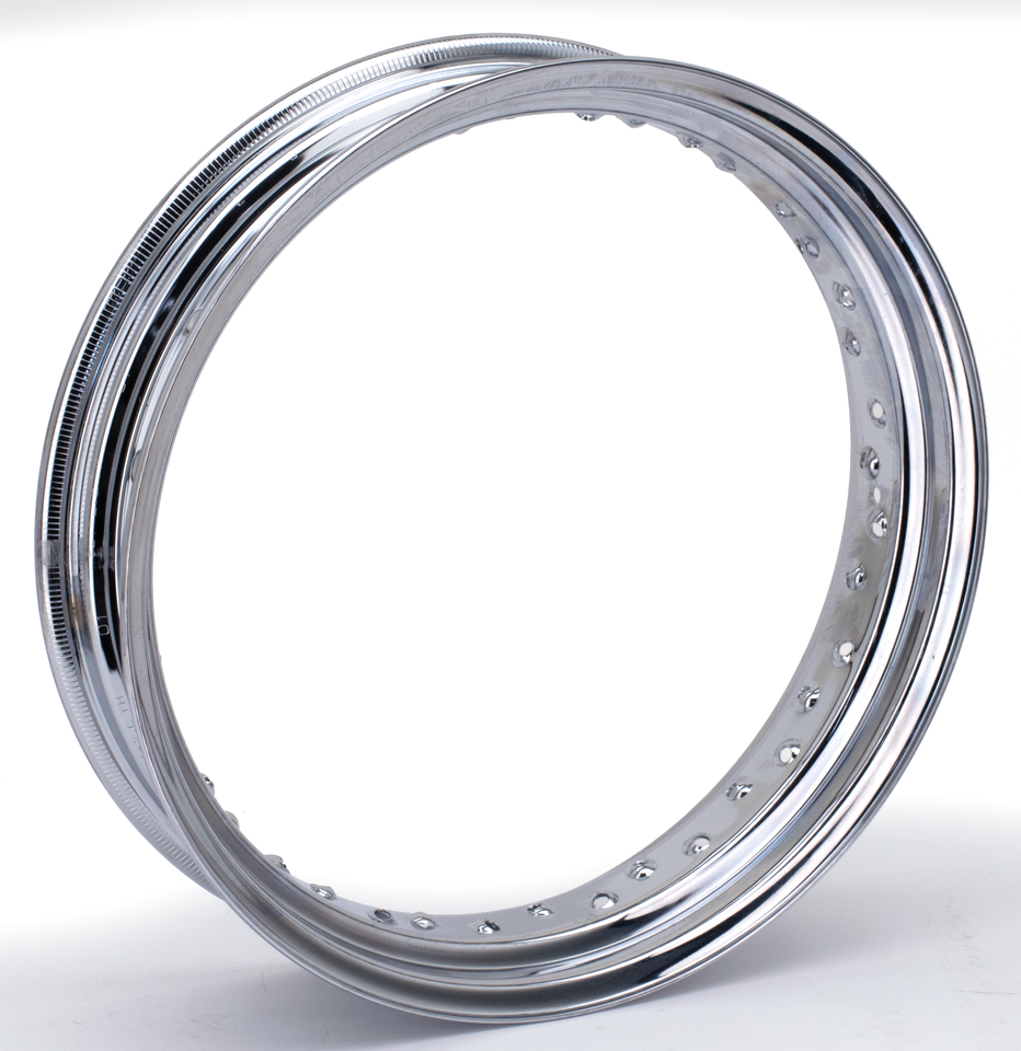 Chrome Dc Rim 3.50x17x40 H Pre 05 Pat Wheel Rims Zodiac Default Title