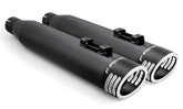 Racing Slip Ons Blk Blk Tips Flh/T95 16 Slip-On & Muffler Freedom Performance Exhaust Default Title