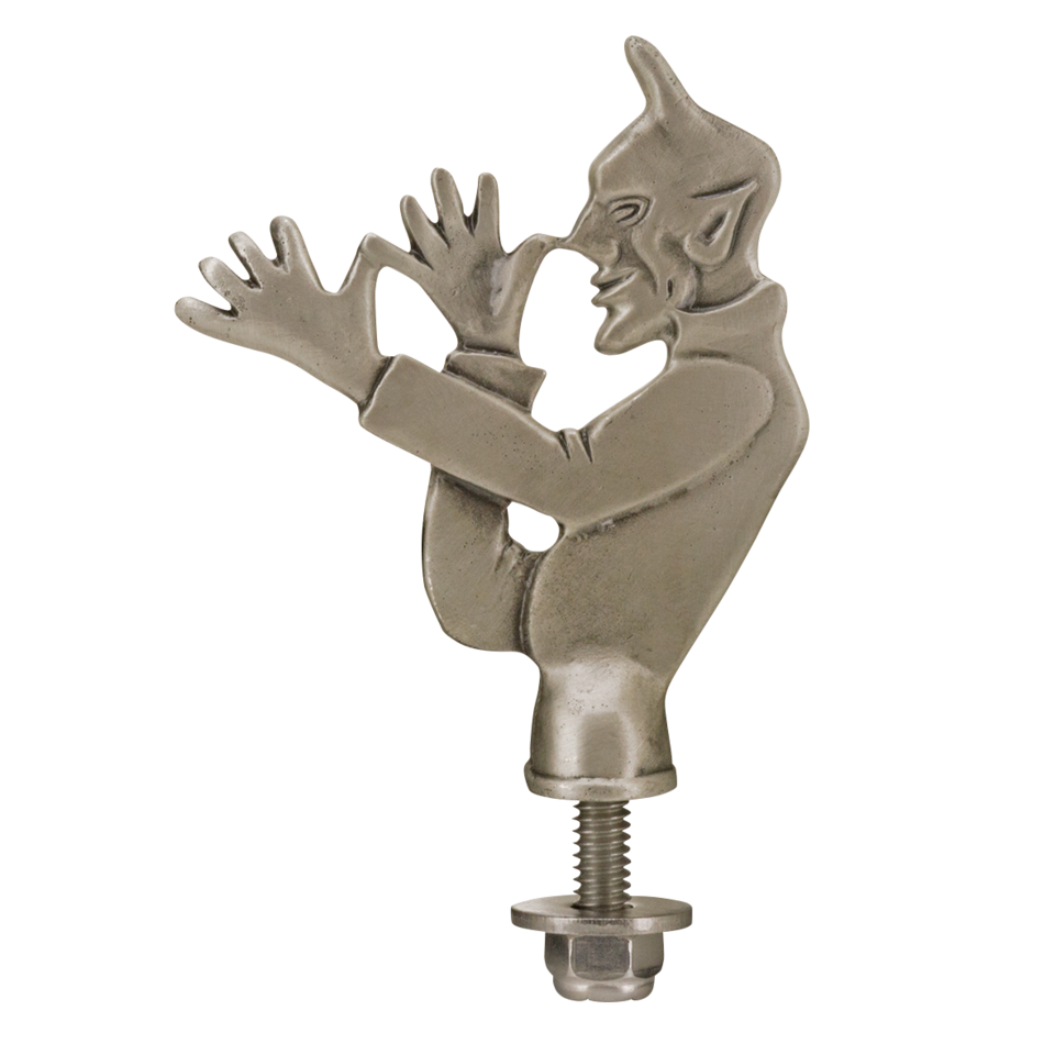 Devil License Plate Topper License Plate Mount V Twin Mfg Default Title