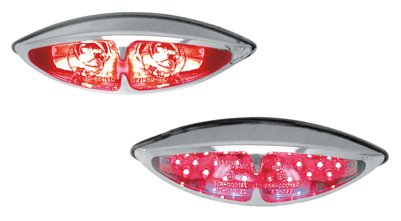 Gzp Sky Hawk Taillight 2 Bulbs Red Lens Custom Taillights Zodiac Default Title