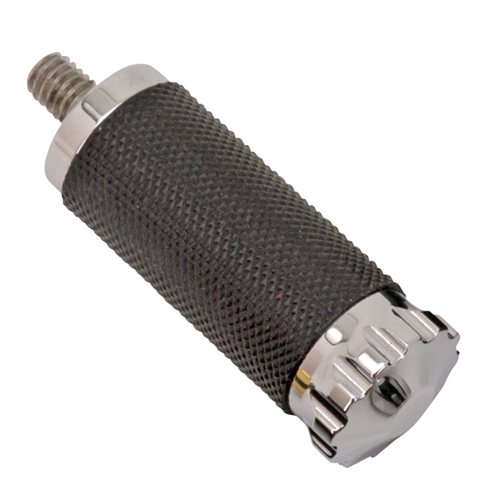 Gzp Chrome Turbo Shift Peg W/Stud Black Shifter Peg Zodiac Default Title
