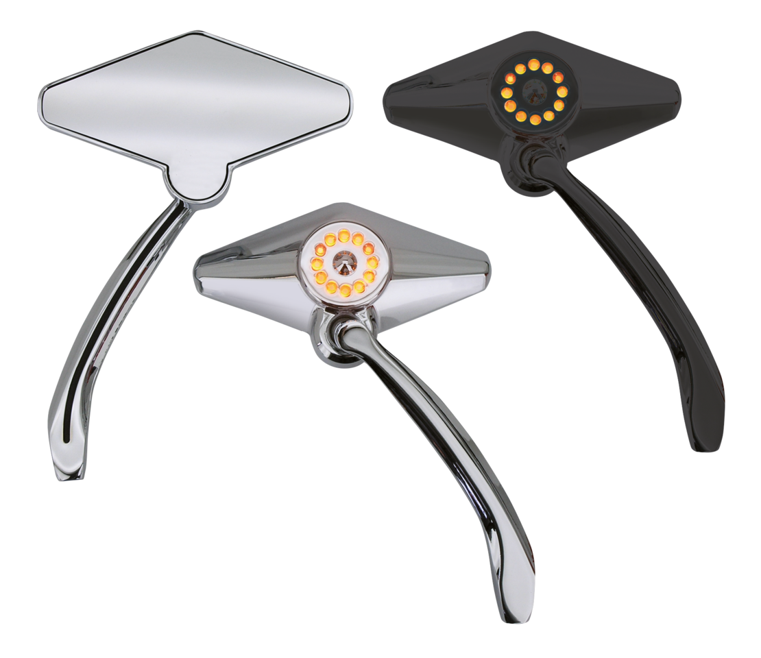 Gzp Chr Triad Led Custom Mirror Set Mirror & Component Zodiac