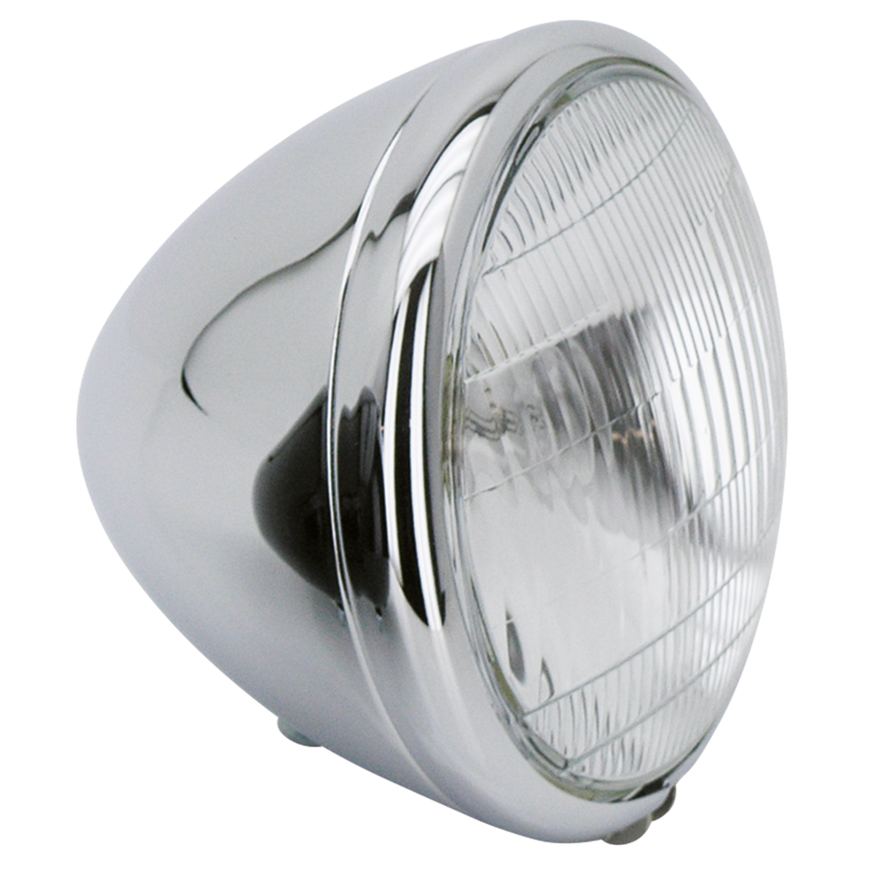 Gzp Chrome Headlight 6v Headlight Zodiac Default Title