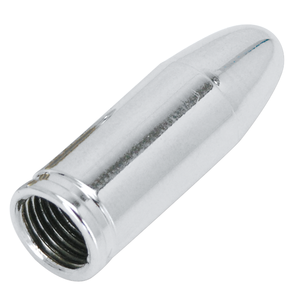 Gzp Chrome Bullet Valve Stem Cover Wheel & Tire Accessories Zodiac Default Title