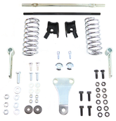 Auxiliary Seat Spring Kit Chrome Flh65 7 Seat Mount Kit V Twin Mfg Default Title