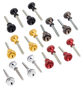 P16 Side Cover Quick Screw Set, Gold - FXR Side Cover P16 Powerplant Motorcycle Co. Default Title