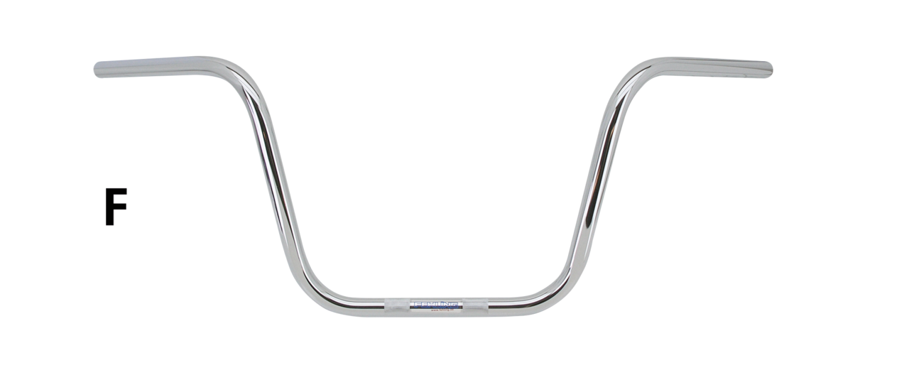 Apehanger "Medium" H=310mm 82 Up Handlebar Crc Custom Parts Default Title