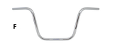 Apehanger "Medium" H=310mm 82 Up Handlebar Crc Custom Parts Default Title