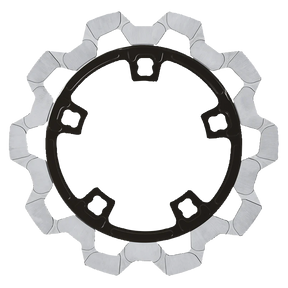 Fr Bow Tie 11.8"X5mm Bl/Mf Enforcer Disc Brake Rotors Lyndall Brakes