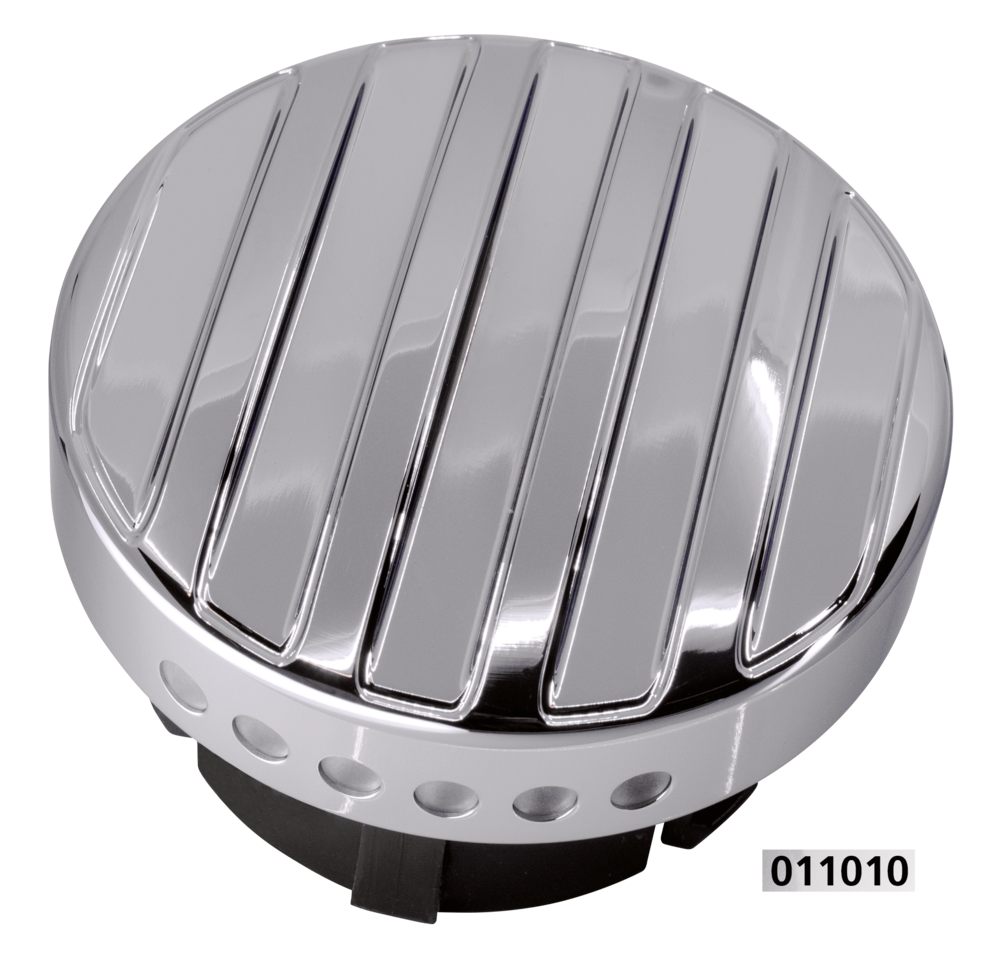 Gzp Chr Ribbed Led Fuel Gauge Cap 96 17 Fuel Gauge Cap & Dummy Cap Zodiac Default Title